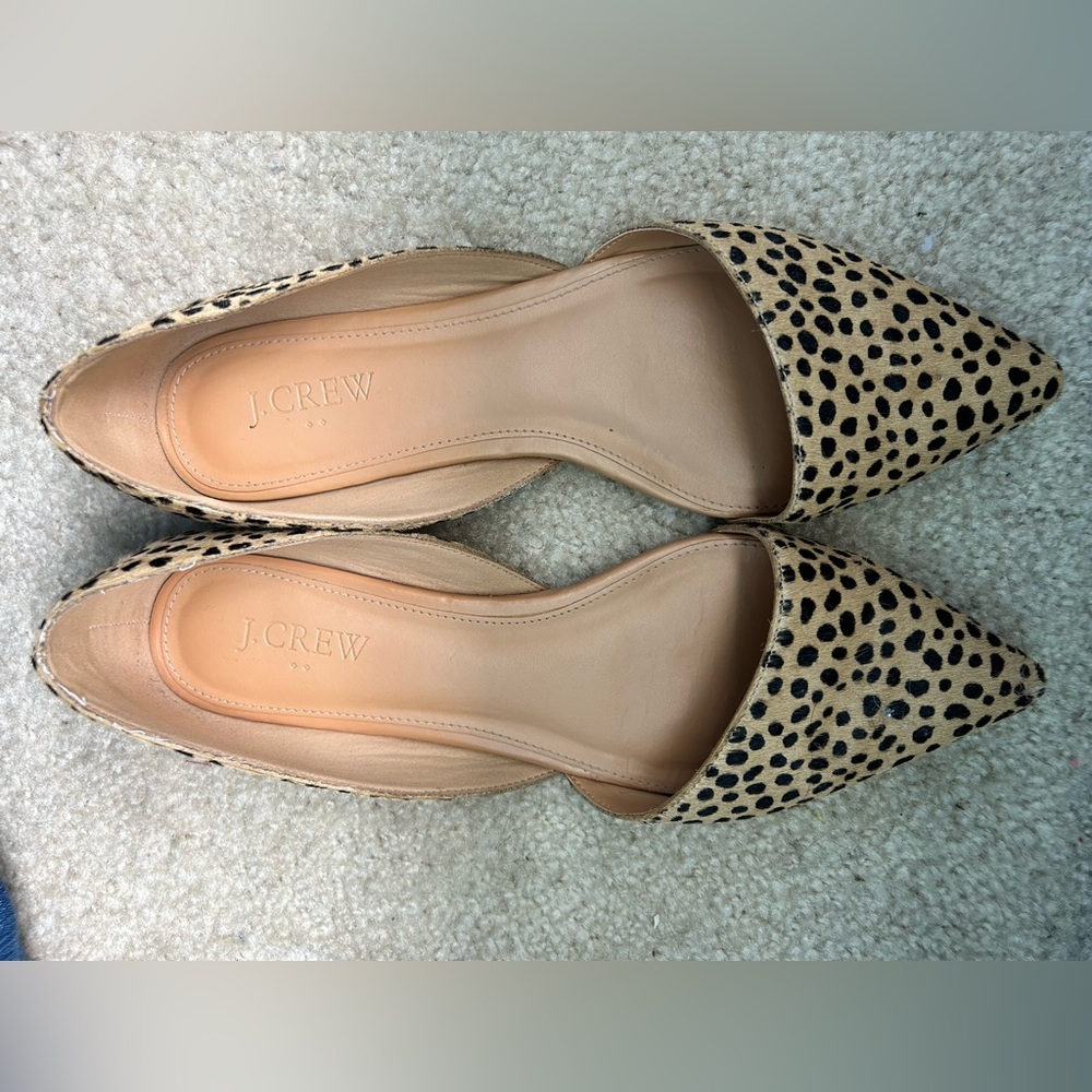 J. Crew animal print show